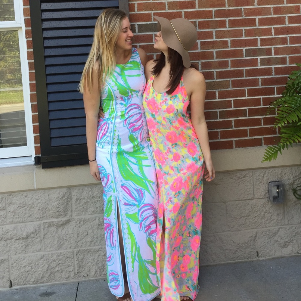 Lilly Pulitzer Structured Maxi Dress